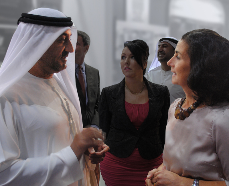 WT Ceo with HH Sheikh Ahmed Bin Saeed Al Maktoum, Dubai 